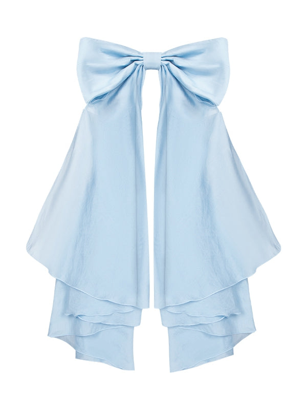 Train Big Bow Blue