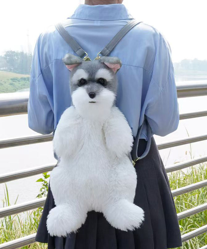 Plush Boutique Bag Backpack Versatile Fur Doll