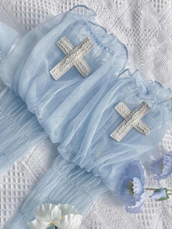 Belle Sleeves Color 8 Cross Separated Options Long