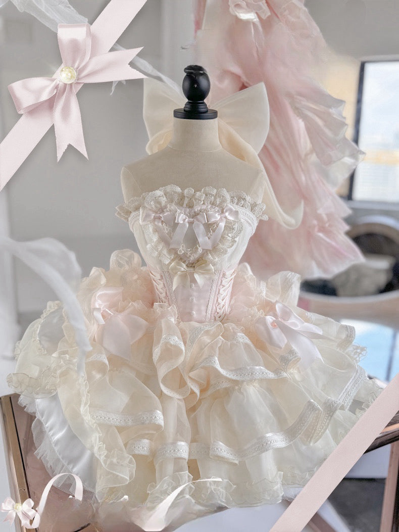 Blumenkuss-Prinzessinnenkleid