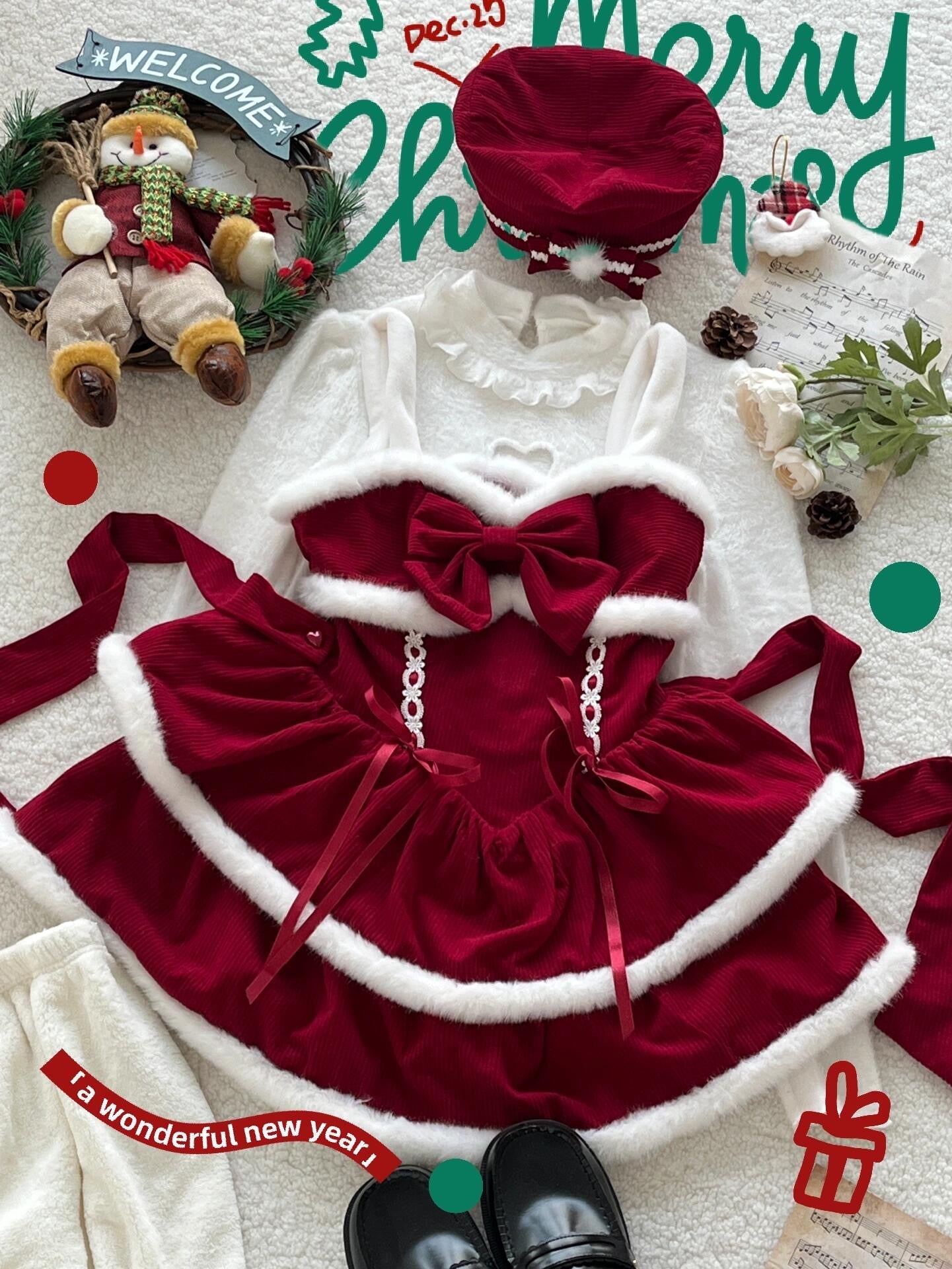 Erstes Schneegeständnis Weihnachtsset