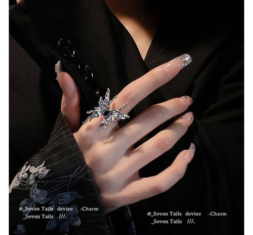 of / 2 Ring Designs) Butterfly (Various Set