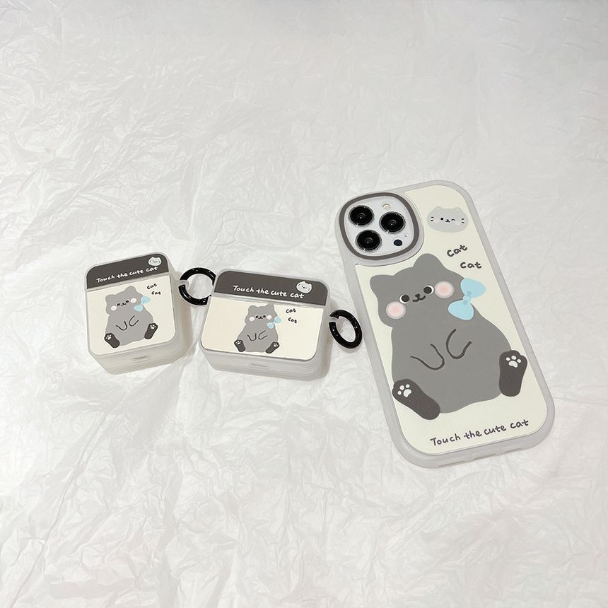 / Cat AirPods Pro Earphone Skin Case