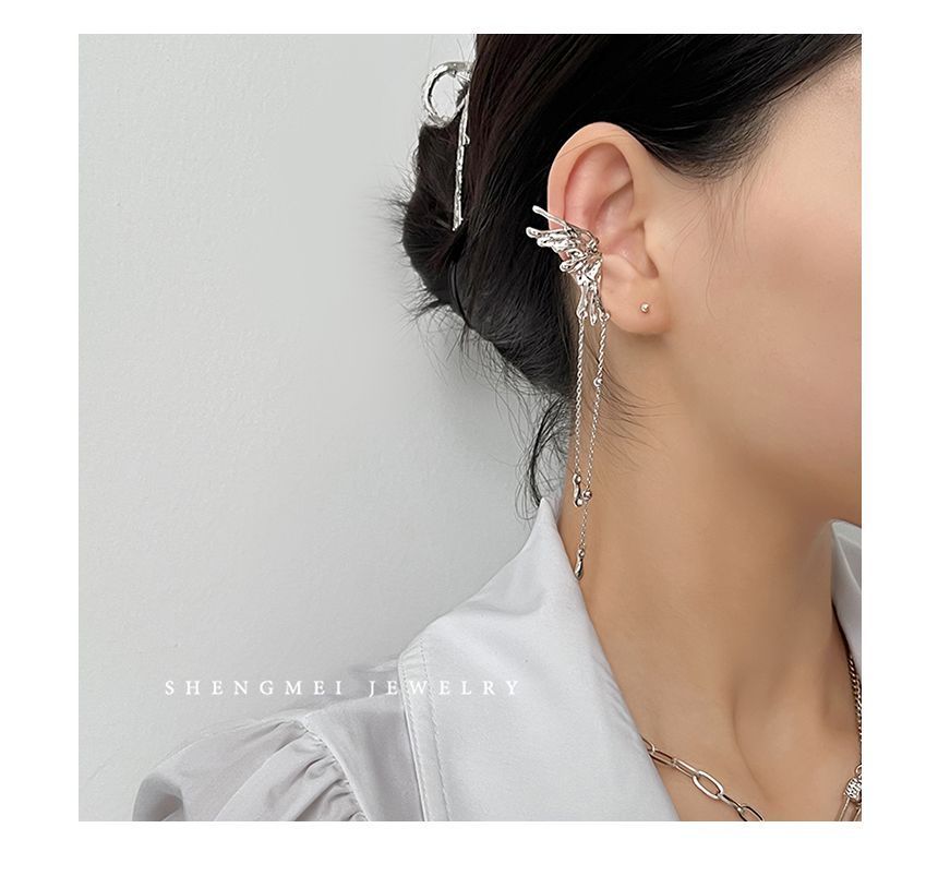 Fringed Earring designs) (various Alloy Set Cuff Wing /