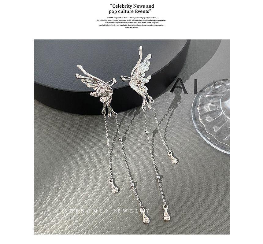 Fringed Earring designs) (various Alloy Set Cuff Wing /