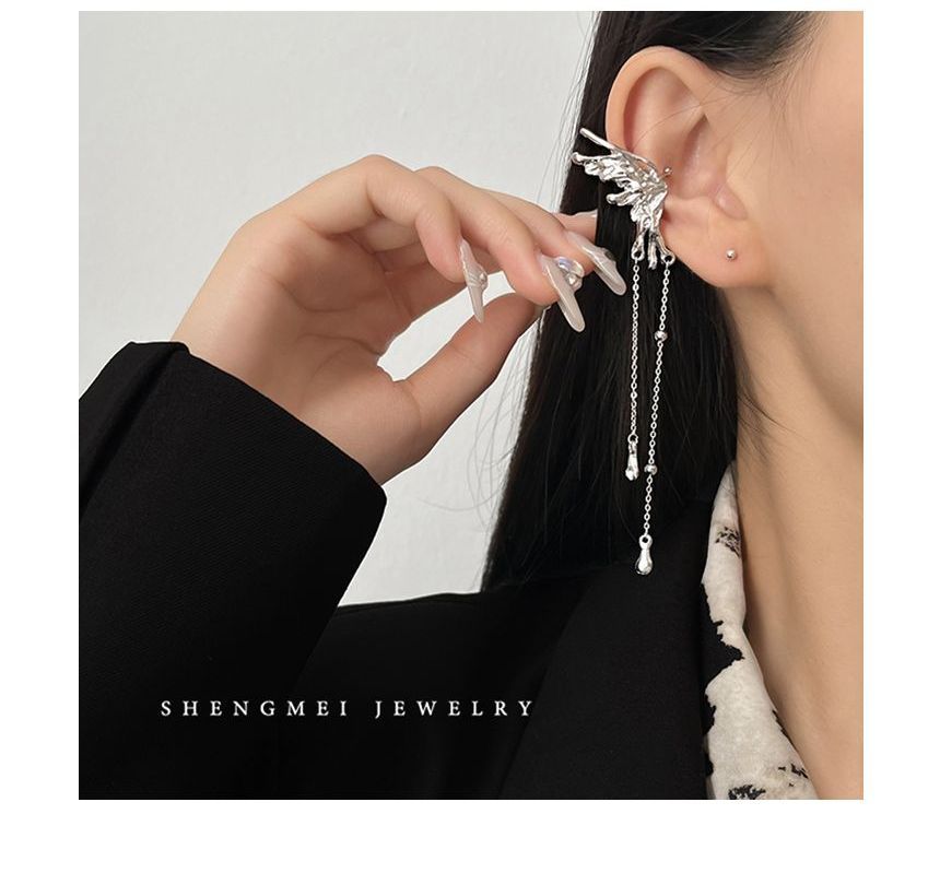 Fringed Earring designs) (various Alloy Set Cuff Wing /