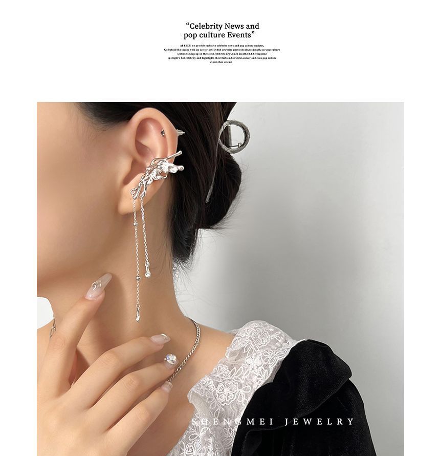 Fringed Earring designs) (various Alloy Set Cuff Wing /