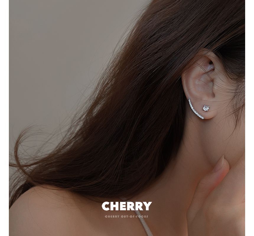 Swing Earring Rhinestone Alloy