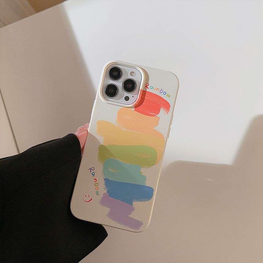 レインボースマホケース