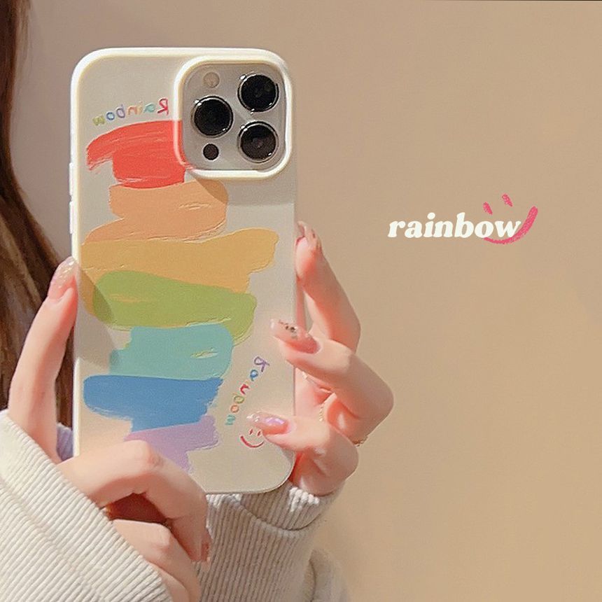 レインボースマホケース