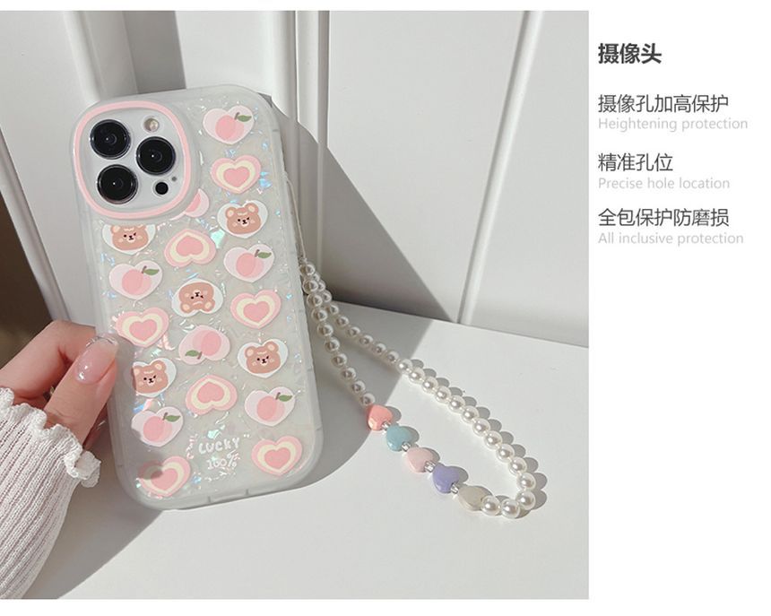 スマホケース ハートベア