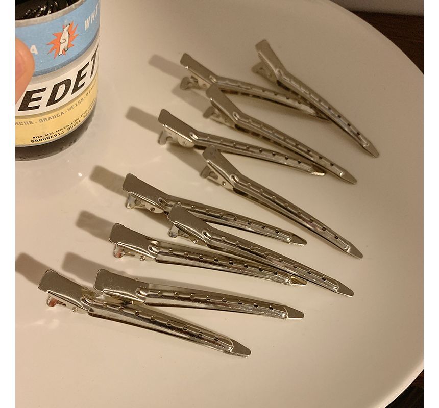 Clip Hair Metallic Set