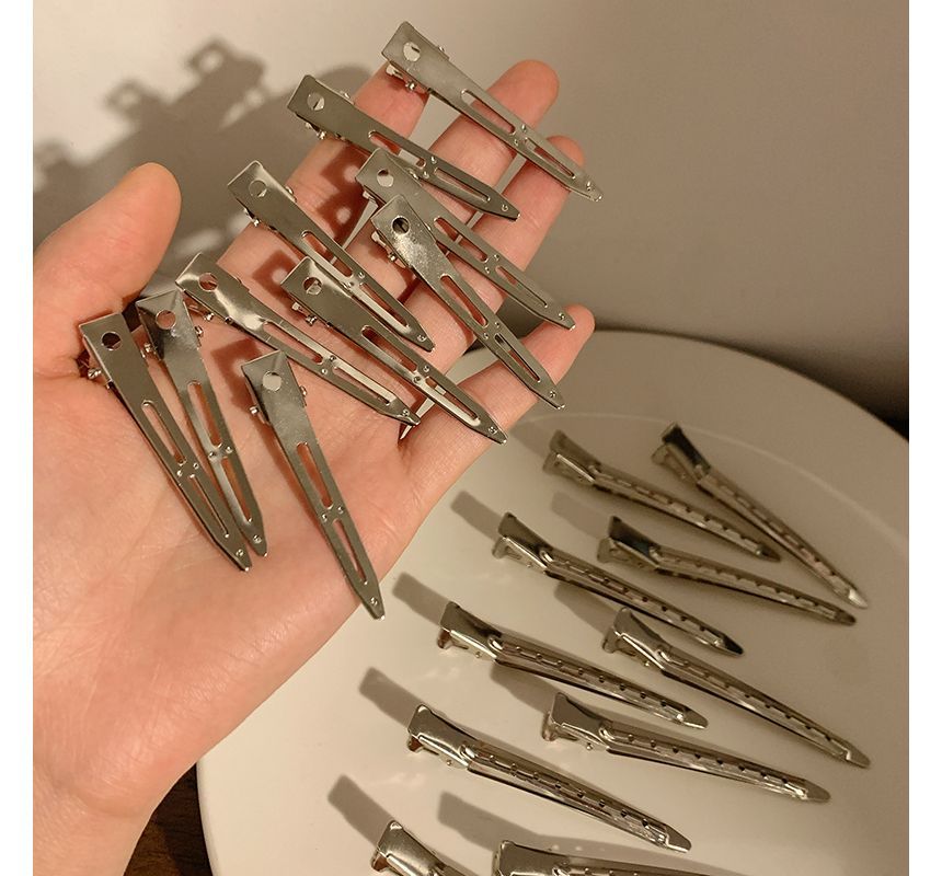Clip Hair Metallic Set