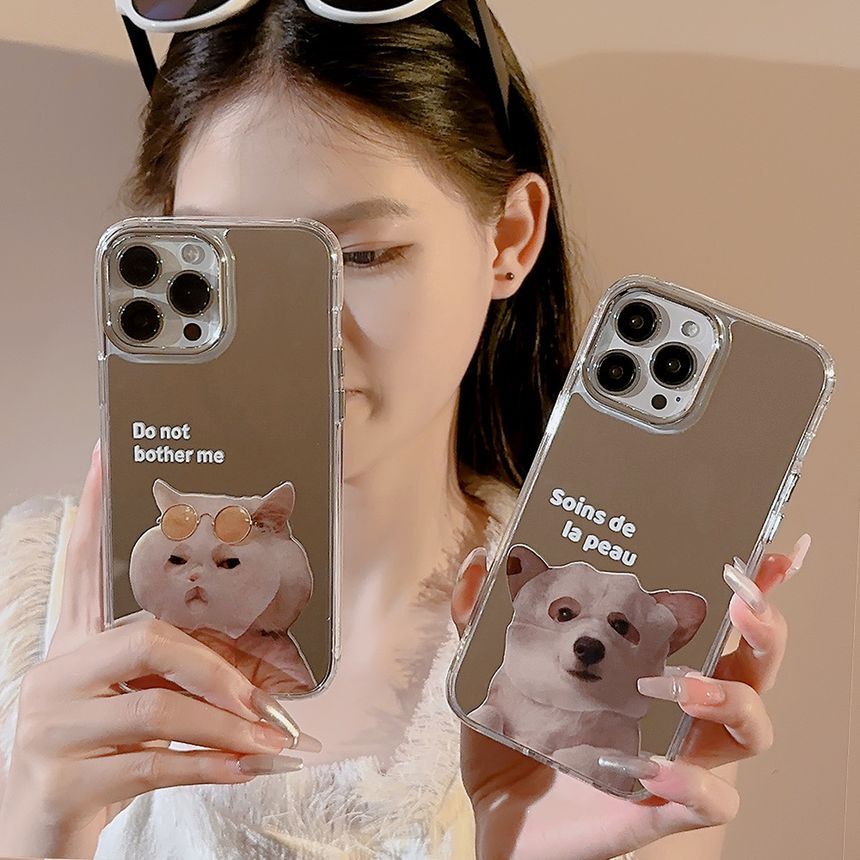 Animal Case Mirrored Phone