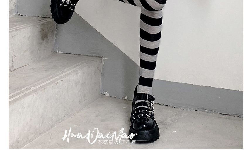 Striped Over-the-Knee Socks
