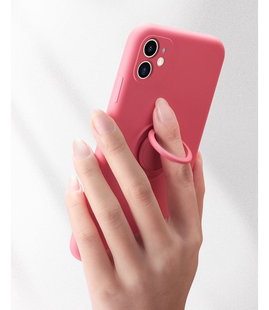 Stand Ring Phone Plain Case