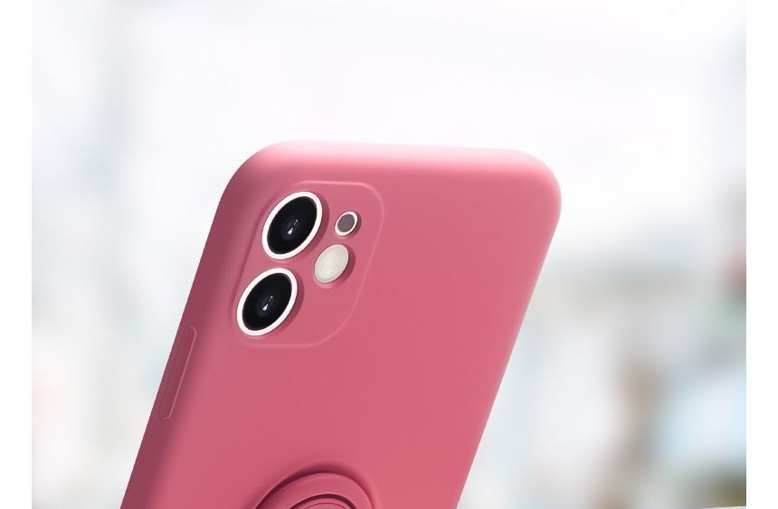 Stand Ring Phone Plain Case