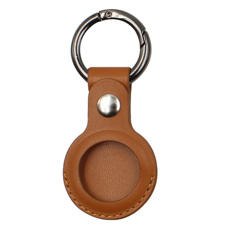 Holder AirTag Faux Leather Keyring