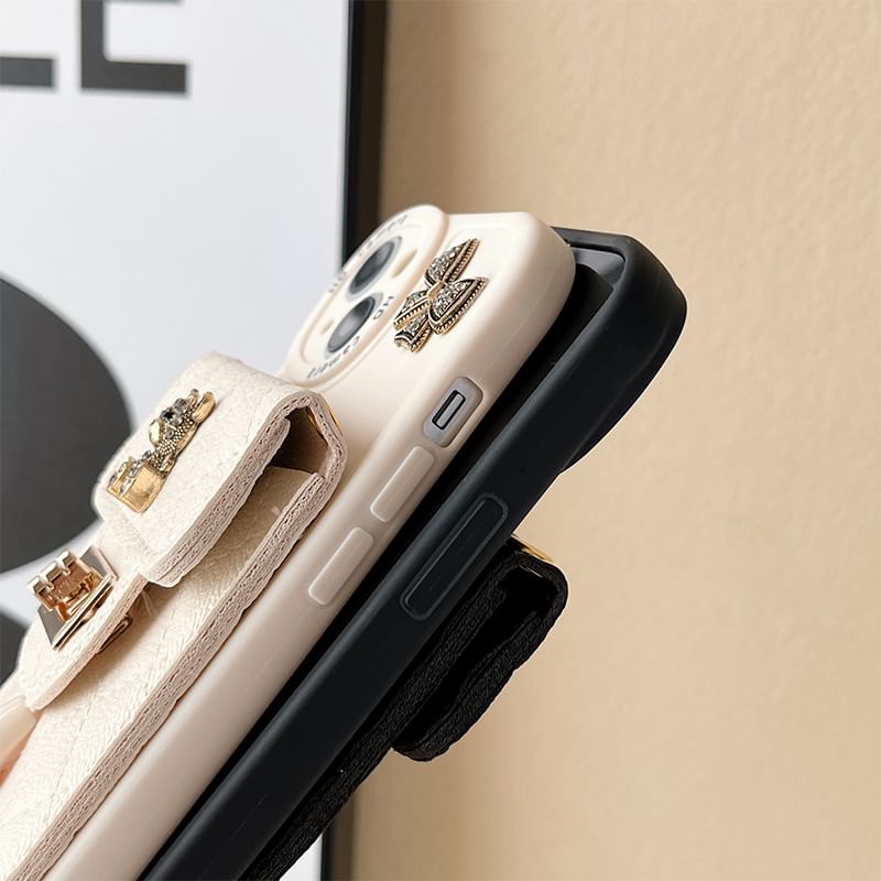 Case Card Phone Bear Holder