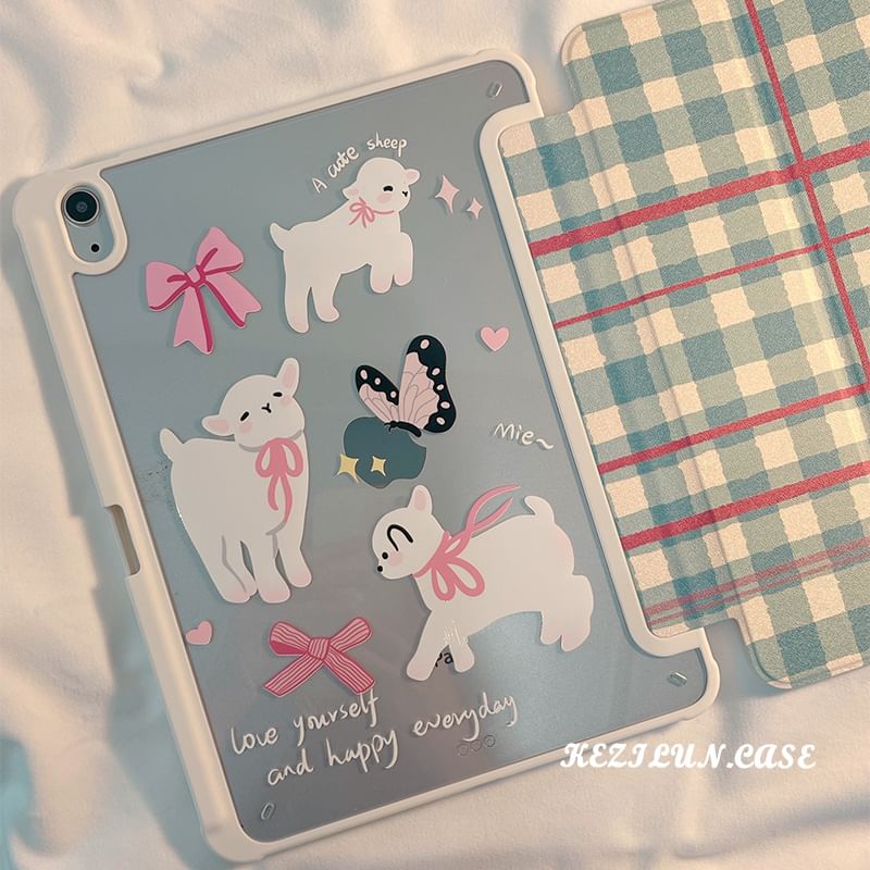 Plaid iPad Case