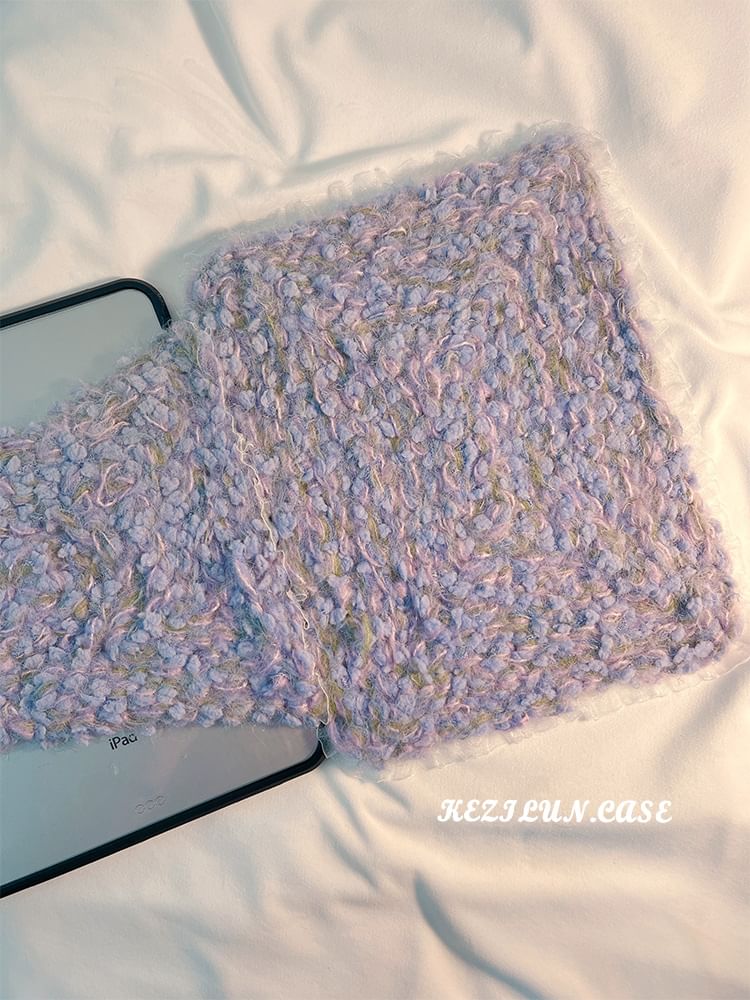 Melange Knit Case iPad