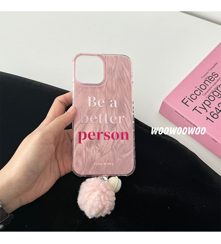 Phone Bell Lettering Case Pom
