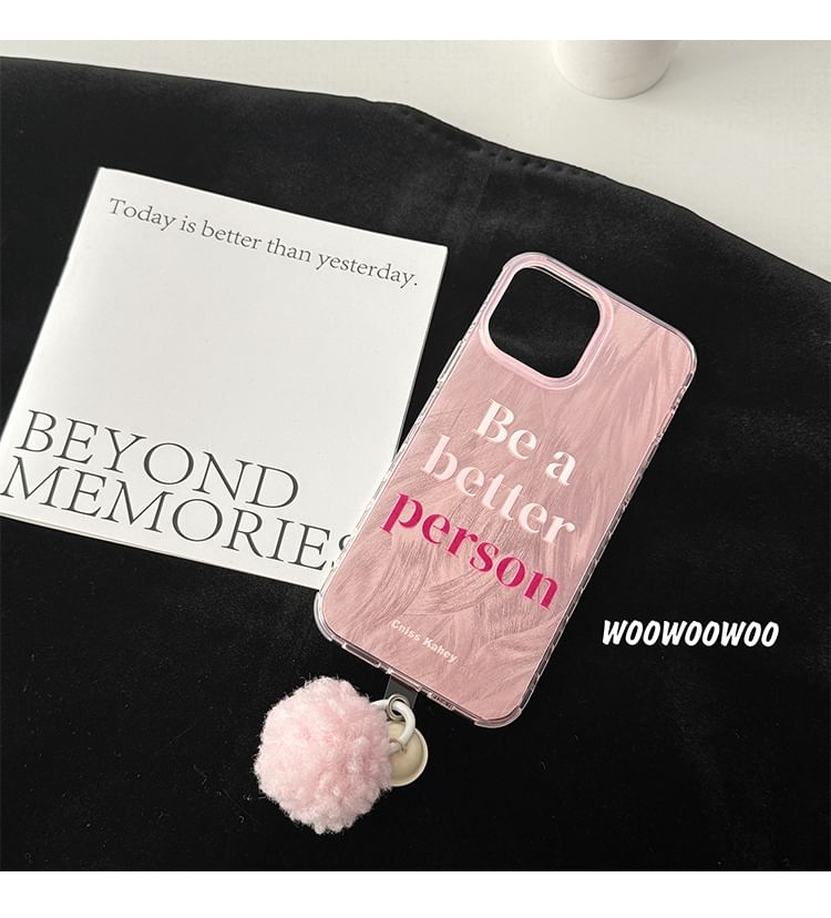Phone Bell Lettering Case Pom