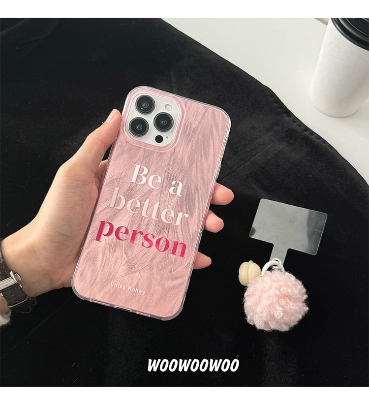 Phone Bell Lettering Case Pom