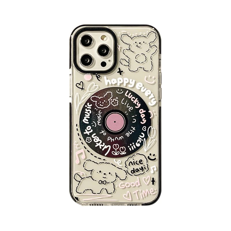 Phone Vinyl Animal Record Case