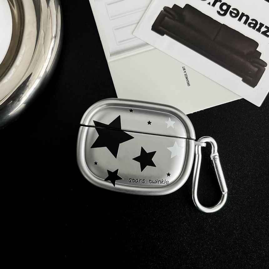 AirPods スターメタリックスキンケース Pro / イヤホンチャーム付き