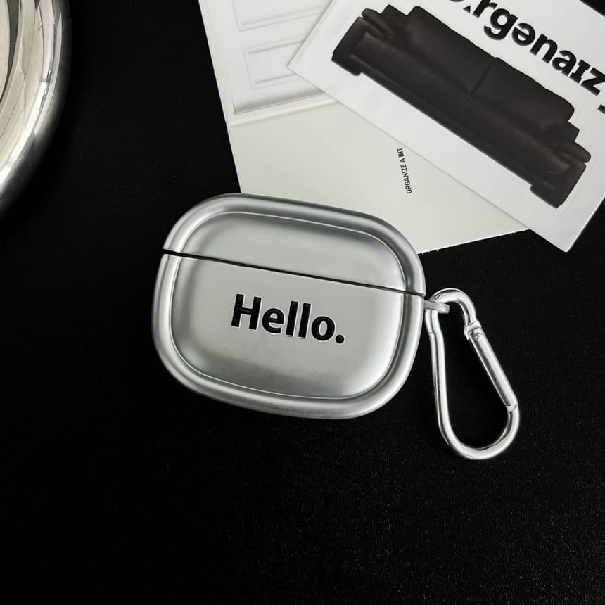 AirPods スターメタリックスキンケース Pro / イヤホンチャーム付き
