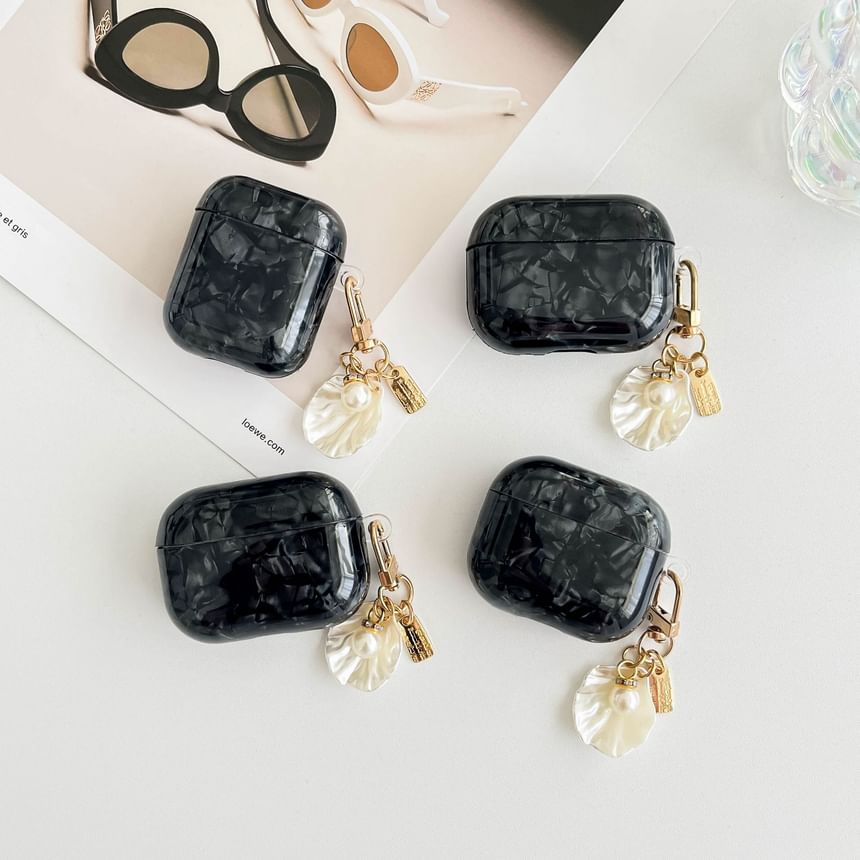 Pro AirPods シェルスキン / イヤホンパターンチャームケース付き