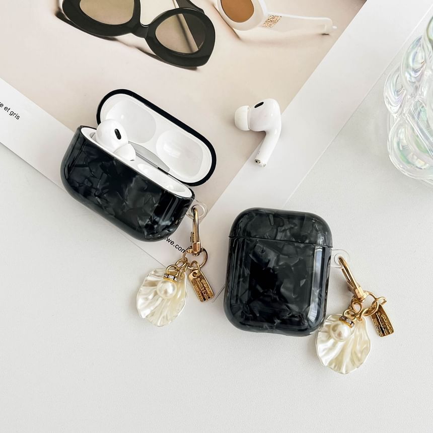Pro AirPods シェルスキン / イヤホンパターンチャームケース付き