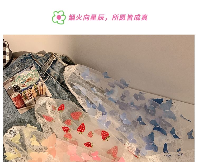 Designs) Trim (Various Head Triangle Scarf Lace