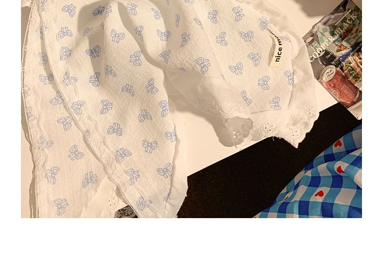 Print Head Designs) (Various Floral Scarf Triangle