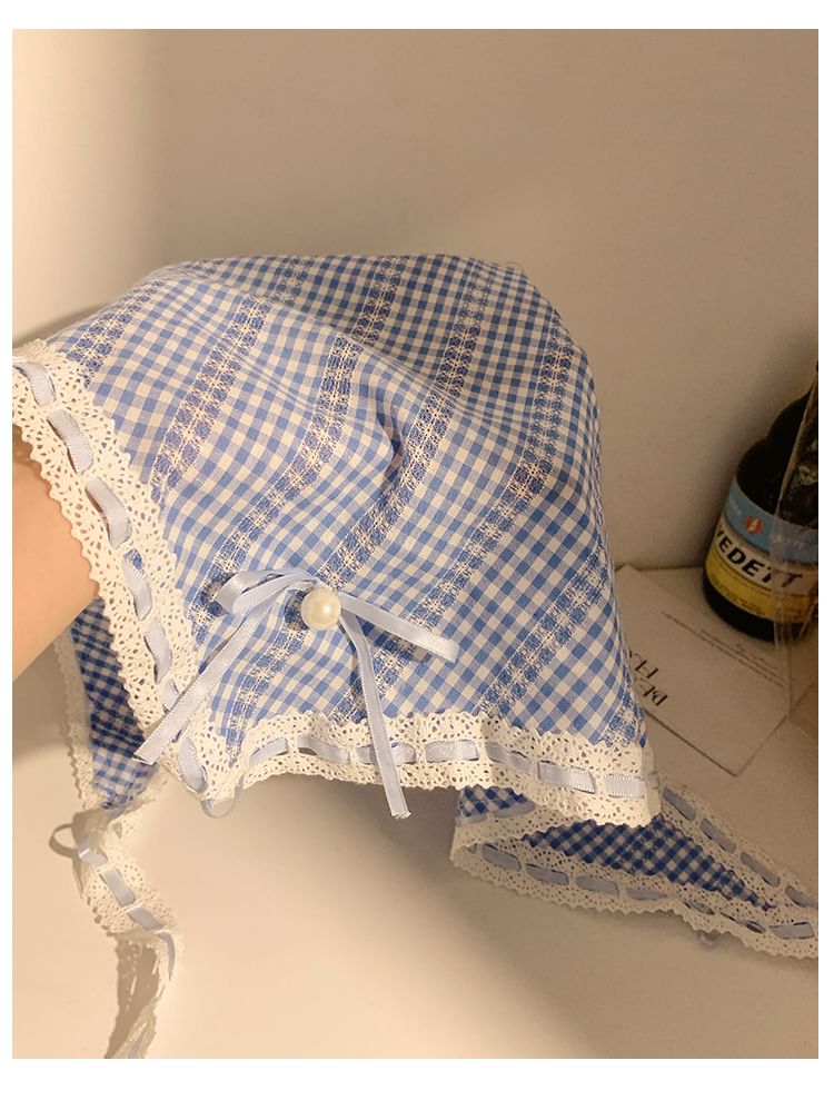 Scrunchie Lace Scarf Designs) Triangle Trim (Various Set Head /