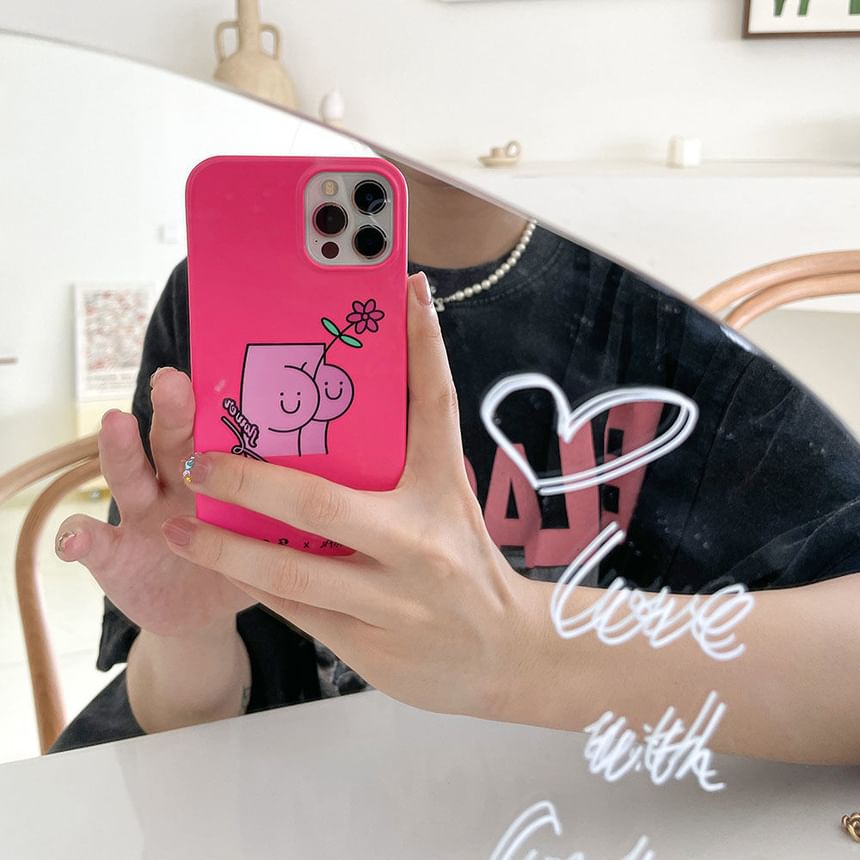 Case Phone Butt Floral