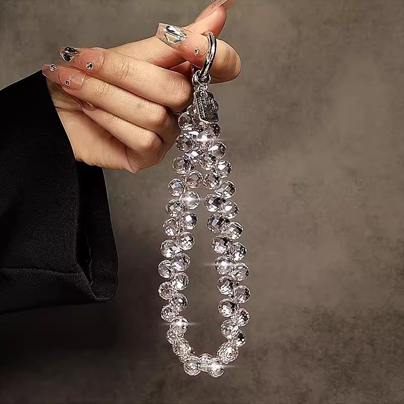 Strap Crystal Faux Phone