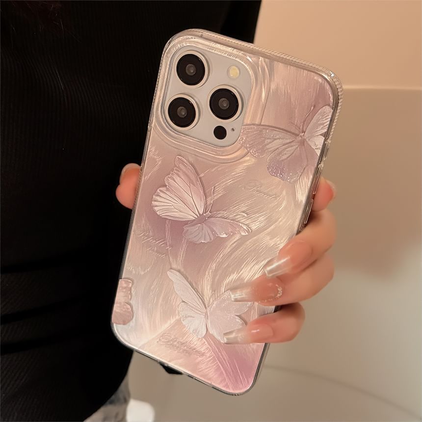 Case Set / Charm Butterfly Phone