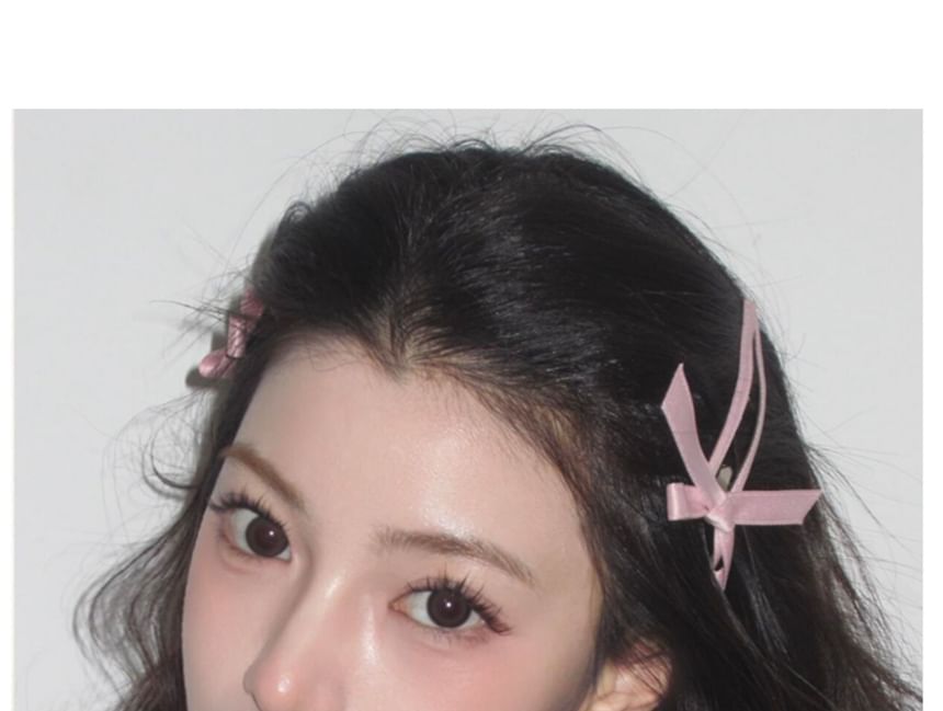 Hair Clip Set Ribbon