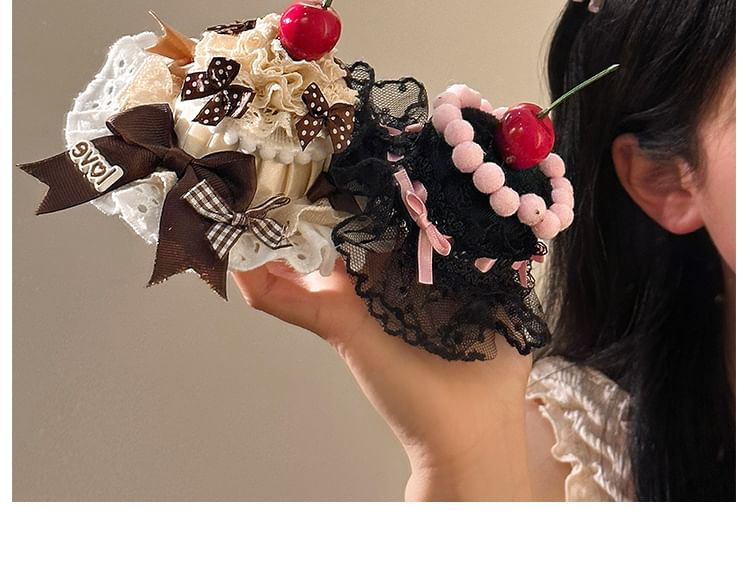 ケーキデザイン(様々なクリップヘア