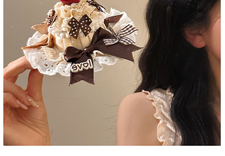 ケーキデザイン(様々なクリップヘア