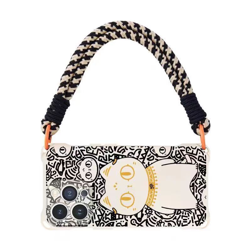 Strap Cat Case Set Lanyard Phone /
