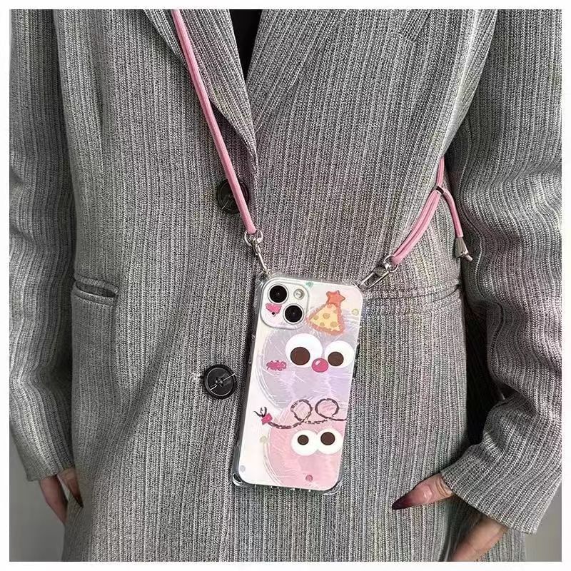Set Case Phone Lanyard Cartoon /