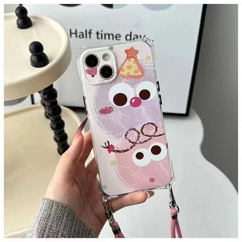 Set Case Phone Lanyard Cartoon /