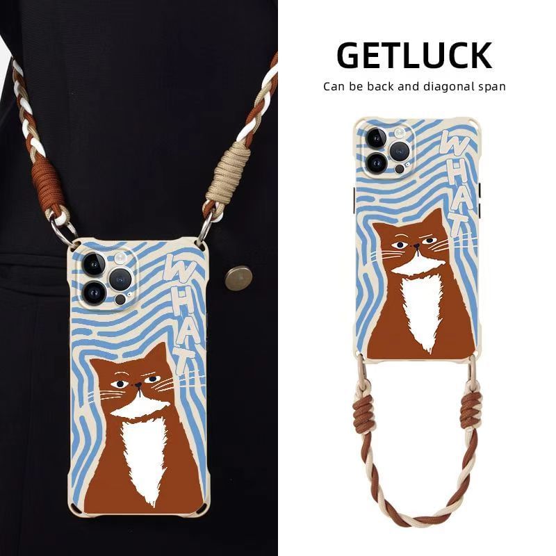 セット/ケース 猫ストラップ 携帯電話