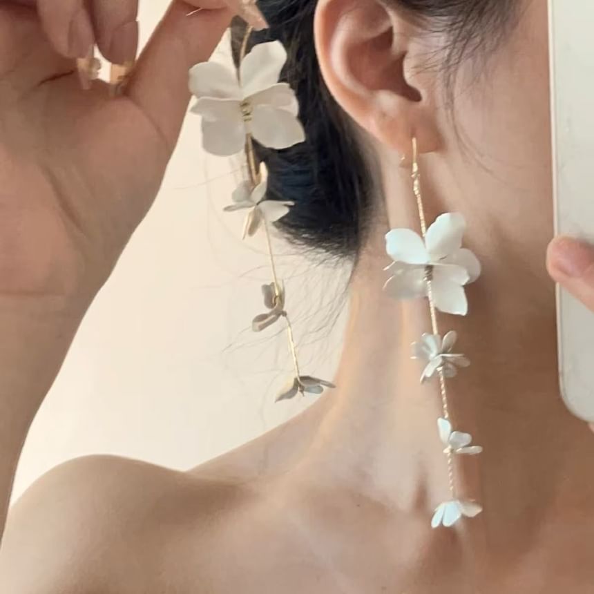 Earring Dangle Floral