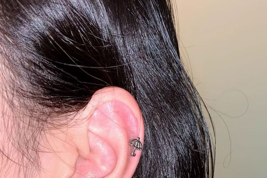 Note Music Earring Stud