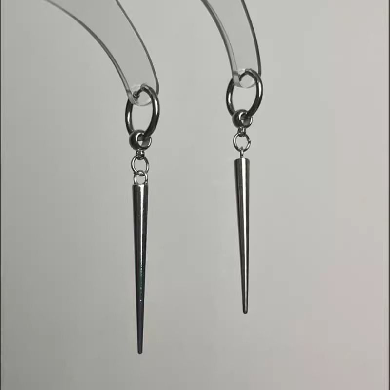 Dangle Cone Earring Alloy