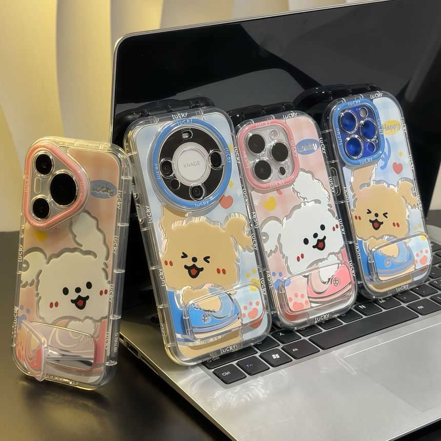 Stand Case with Phone Dog